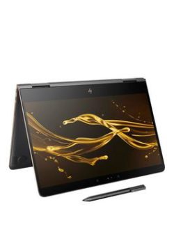 Hp Spectre X360 13-Ac001Na, Intel Core I5-7200U Processor, 8Gb Ram, 256Gb Ssd, 13.3 Inch Full Hd Touchscreen 2-In-1 Laptop With Optional Microsoft Office 365 Home - Dark Ash Silver - Laptop Only